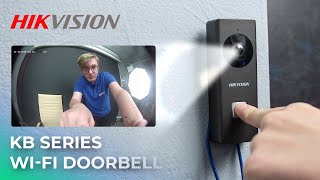 Hikvision DSKB6003WIP Wifi Video Doorbell Review  Hikconnect Setup Its still worthy [upl. by Hurleigh556]