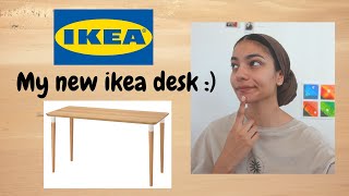 My new HilverAnfallare Ikea Desk [upl. by Anitan]