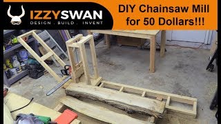 Insanely Cheap Chainsaw Sawmill  How To [upl. by Coltun10]