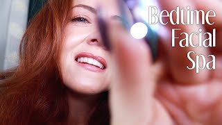 ASMR Bedtime Steam Facial 🌟 Stress amp Anxiety Relief [upl. by Iruy]