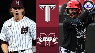 21 Troy vs 18 Mississippi State Exciting  2025 College Baseball [upl. by Marjorie175]