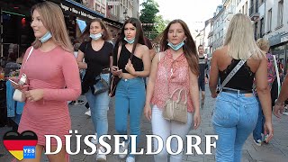 🇩🇪 DÜSSELDORF DISTRICT GERMANY 24 JULY 2021 FULL TOUR [upl. by Weidar]