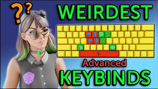 Weirdest Advanced Keybinds Fortnite 🦊 Keyboard amp Mouse PC  Pro Fortnite Tips amp Tricks [upl. by Ahcsat803]