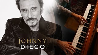 Diego  Johnny Hallyday Piano [upl. by Dnumsed]