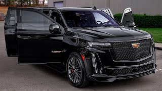 2023 Cadillac Escalade V  Wild Large Luxury SUV [upl. by Itteb168]