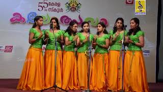 Thalam mizhikalunarumoru kalam Sanghaganam Group Song 55th Kerala school kalolsavam 2015 Low 480x [upl. by Tavis727]