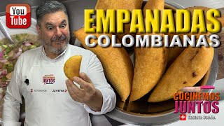 Como hacer unas EMPANADAS COLOMBIANAS  fáciles [upl. by Adiarf]