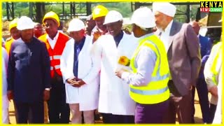 Ruto Kindiki amp Mutahi Kagwe IMPRESSED while Touring Mumias Sugar Company in Kakamega [upl. by Ynatterb]