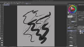 Clip Studio Paint How to change Brush size shortcut  EASY [upl. by Anerom]