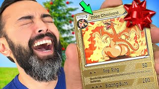 WEIRD Pokémon Card Gifting CHALLENGE [upl. by Pax552]