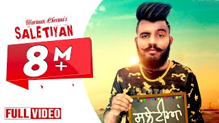 Saletiyan  Harman Cheema Ft Randy J  Latest Punjabi Song  Desi Swag Records [upl. by Naleek]