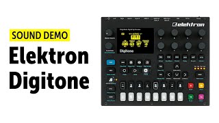 Elektron Digitone Sound Demo no talking Ambient Dub Techno and IDM Patches [upl. by Llirret31]