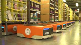 Amazon warehouse robots [upl. by Analrahc831]