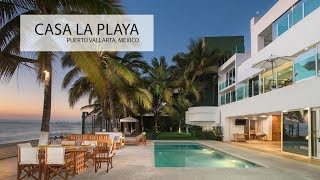 Casa la Playa  Luxury retreat in downtown Vallarta [upl. by Enaek825]