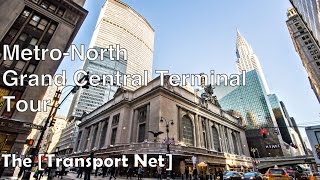 Train Station Tour Grand Central Terminal NYC MetroNorth RR  60FPS [upl. by Nerra]