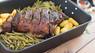 Gigot dagneau au four aux saveurs marocaines [upl. by Frulla]