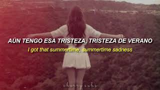 Summertime Sadness — Lana Del Rey  Sub Español  Lyrics [upl. by Gwyn]