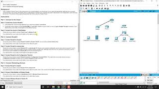 Packet Tracer 465  Connect a Wired and Wireless LAN [upl. by Ahtnama34]