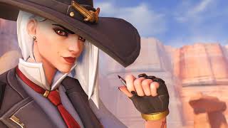 Overwatch  Ashe All Voice Lines [upl. by Hras]