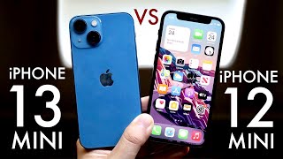 iPhone 13 Mini Vs iPhone 12 Mini Comparison Review [upl. by Tiraj563]