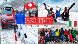 SKI TRIP VLOG  Cervinia Italy amp Zermatt Switzerland  Bianca Oprea [upl. by Notned]