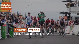 Dauphiné 2022  Étape 3  Résumé [upl. by Laersi]