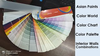 Asian Paints Color ChartPalette  Interior Walls Color  Asian Paint Color Combinations  Latest [upl. by Ytirev]