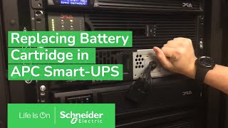 Replacing the Battery Module in a SMX Series APC SmartUPS  Schneider Electric Support [upl. by Anders197]