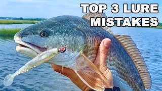 Top 3 Artificial Lure Mistakes [upl. by Lodovico]