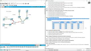 1193 Packet Tracer  VLSM Design and Implementation Practice [upl. by Primo772]