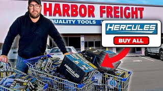 I Bought Every Hercules Tool at Harbor Freight [upl. by Hanahsuar]