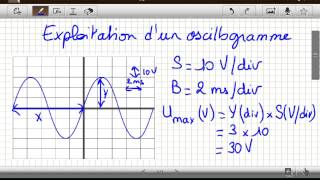 Exploitation dun oscillogramme [upl. by Dovev273]