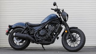 2020 Honda Rebel 500 Review  MC Commute [upl. by Shamus]