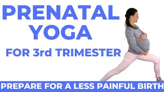 Pregnancy Yoga Third Trimester [upl. by Yur71]