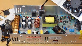 12V 50A 600W power supply  whats inside [upl. by Okwu]