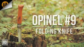 Opinel No 9  Folding Bushcraft Knife  Field Review [upl. by Gnolb710]