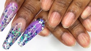 Acrylic Nails Tutorial  How to Remove Acrylic Nails at Home [upl. by Jaquelyn]