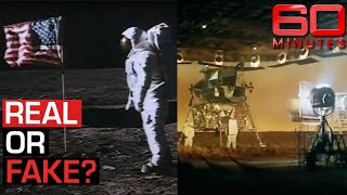 Inside the moon landing conspiracy Was it real or fake  60 Minutes Australia [upl. by Llerdnam]