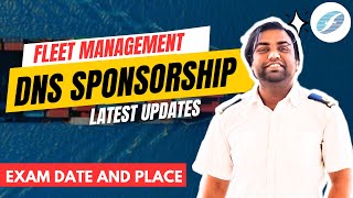 Fleet Management  DNS Sponsorship  Latest Update  Exam Date and place [upl. by Quick636]