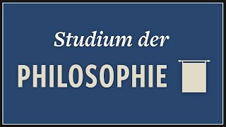 Studium der Philosophie · Voraussetzungen [upl. by Lagas342]