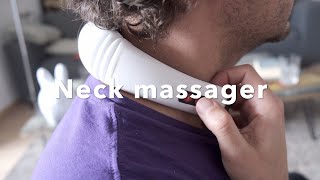 Electric Pulse Back and Neck Massager [upl. by Ramah463]