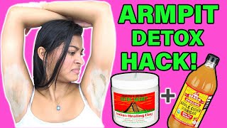 SMELLY ARMPITS Simple ARMPIT DETOX at Home [upl. by Vetter181]