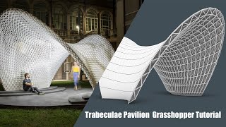 Parametric Pavilion Design Grasshopper Trabeculae Pavilion [upl. by Farhi642]