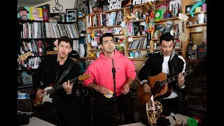 Jonas Brothers NPR Music Tiny Desk Concert [upl. by Eesdnyl]