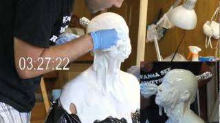 Alginate Full head lifecast PGC [upl. by Elleniad]