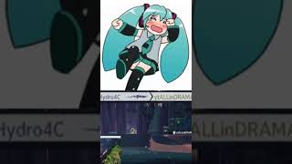 Miku Luna skin goes CRAZY 😂 marvelrivals [upl. by Noissap]