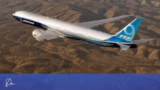 Boeing 777X First Flight [upl. by Mingche]