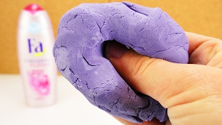 KNETE AUS DUSCHGEL selber machen  coole Play Doh Alternative herstellen [upl. by Syla929]