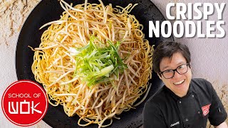 Quick amp Easy Crispy Fried Noodles Recipe [upl. by Searby]