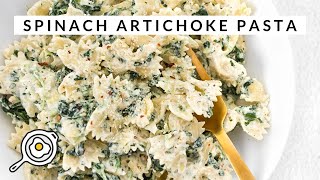 Spinach Artichoke Pasta [upl. by Sirehc593]